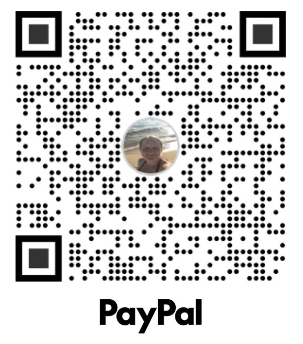 PayPal payment QR code for Melissa Gama